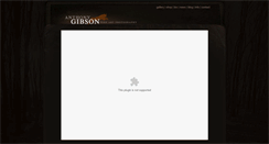 Desktop Screenshot of anthonygibson.com