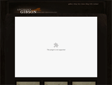 Tablet Screenshot of anthonygibson.com